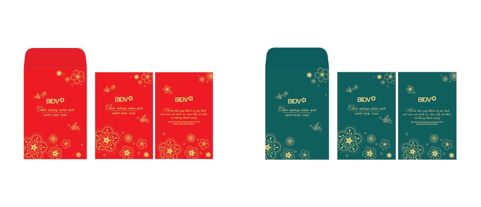 THIỆP XUÂN 2025 BIDV